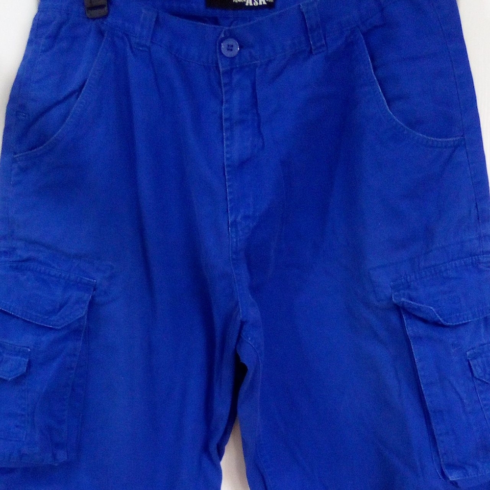 Vibrant Blue Cargo Shorts